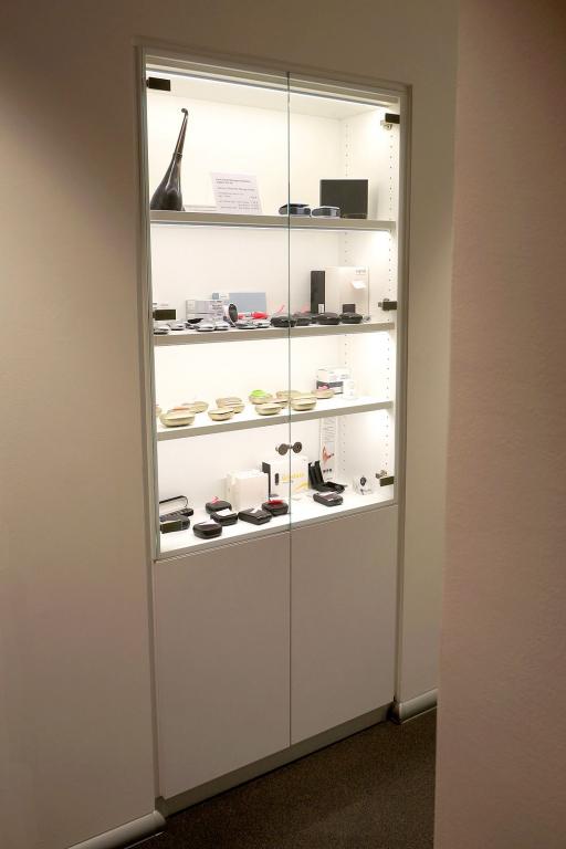 Beleuchtete Produktvitrine